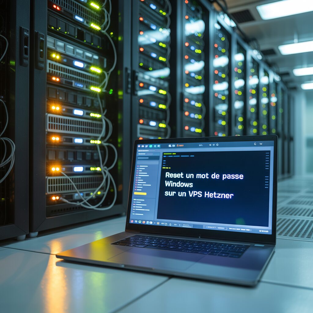 Reset un mot de passe Windows sur un VPS Hetzner (et autre)